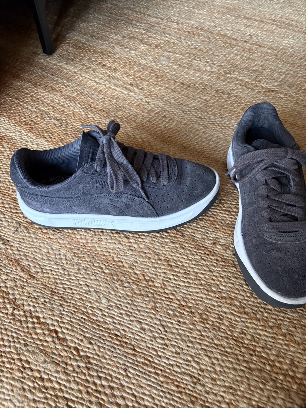Puma GV Special Gray Suede Lace-Up Sneakers, 10 - Picture 2 of 5